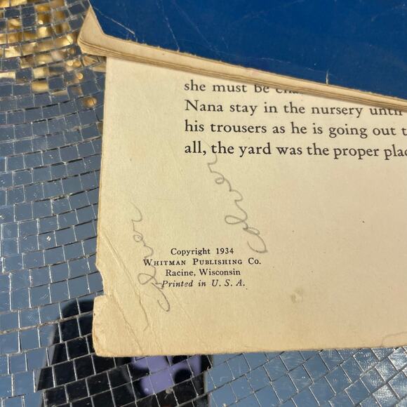 Vintage Soft Cover, The Peter Pan Story Picture Book 1934 - Picture 2 of 16